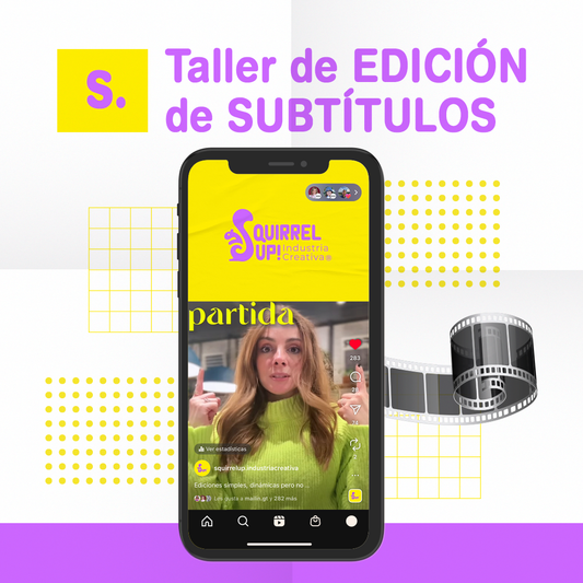 S - TALLER DE EDICIÓN DE SUBTÍTULOS (on demand)